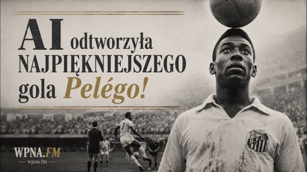 AI odtworzyła NAJPIĘKNIEJSZEGO gola Pelégo! Tego nikt nigdy nie nagrał ⚽🤯